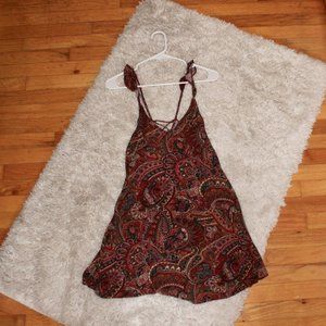 American Eagle Outfitters Paisley Mini Dress